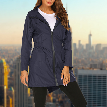 Wasserdichte Outdoorjacke Damen Regenjacke Funktionell - BerlinGlamour