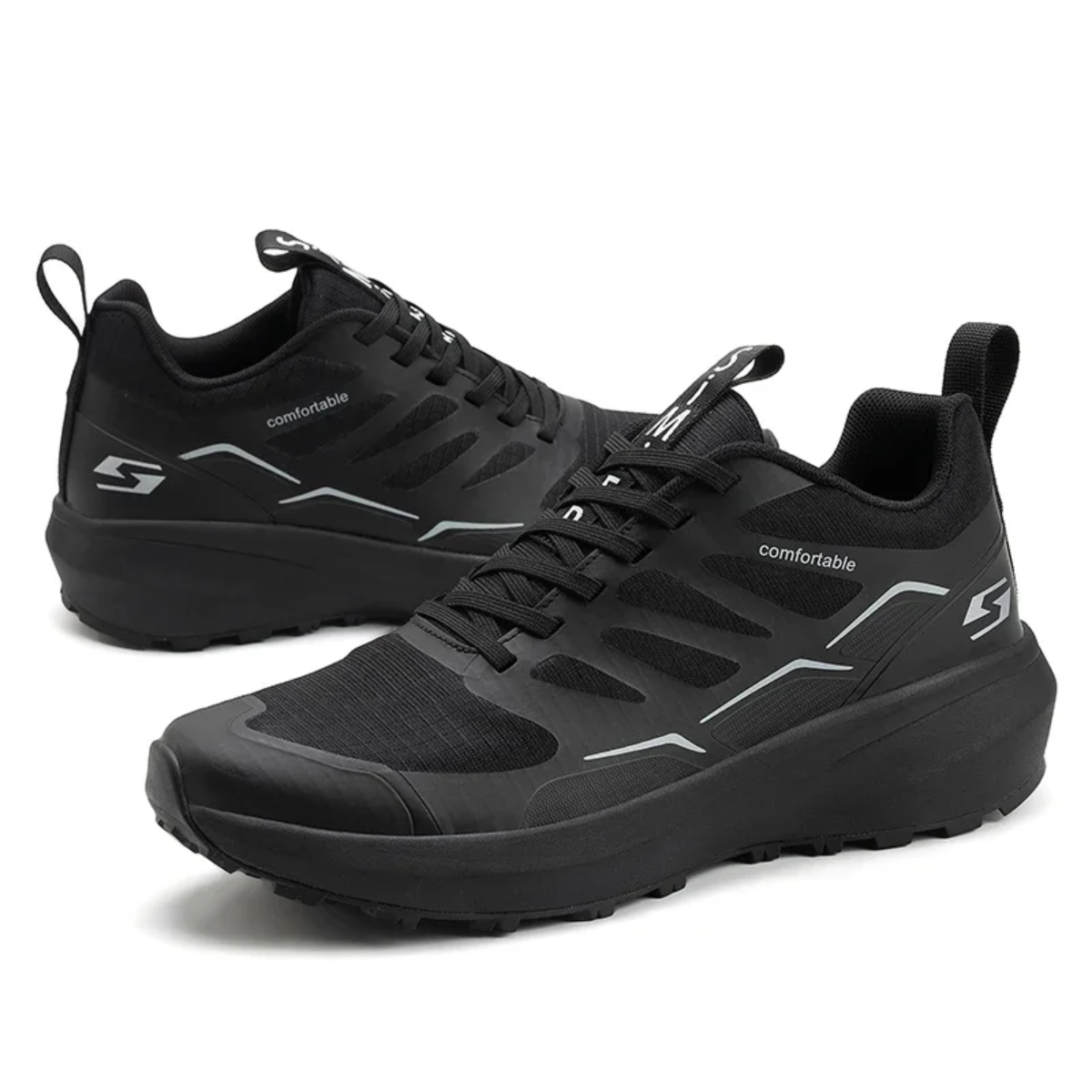 Herren Wanderschuhe Fußgewölbestütze Komfort Laufschuhe