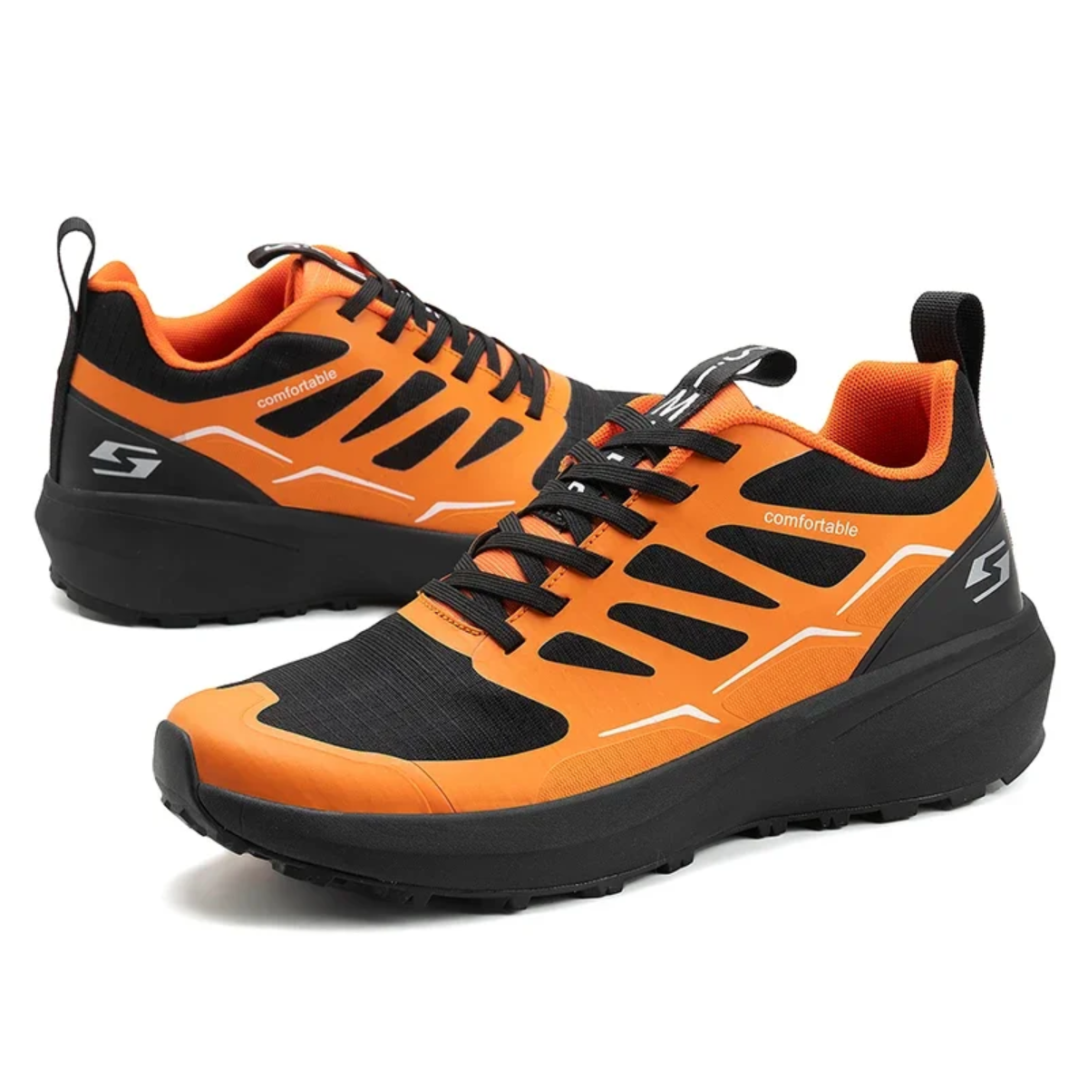 Herren Wanderschuhe Fußgewölbestütze Komfort Laufschuhe