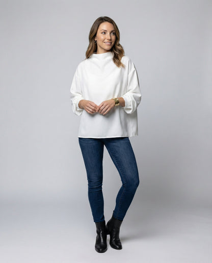 Modischer Damen Rollkragenpullover Großes Design - BerlinGlamour