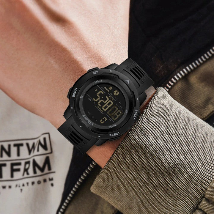 Militär-Uhr Wasserdicht Digital Schrittzähler Sportuhr