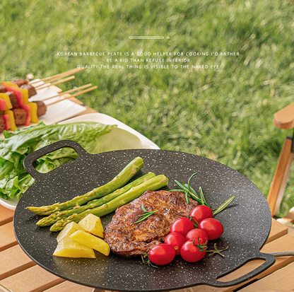 Koreanische Grillplatte Edelstahl Camp Easy