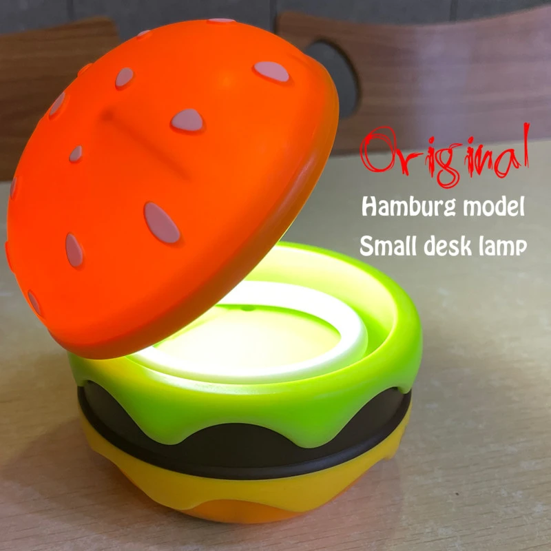 Faltbare Tischlampe WLAN Dimmbar Modern Hamburger Stil