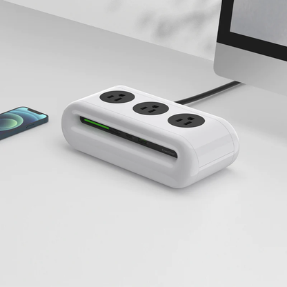 USB Ladegerät Steckdosenleiste mit 4 Ports - BerlinGlamour