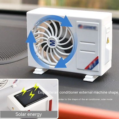 Mini Solar Auto Aromalüfter Dekor Modern