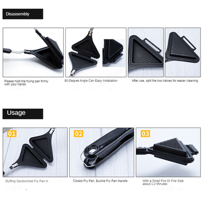 Sandwich Maker Doppelseitig Japanisch Modern