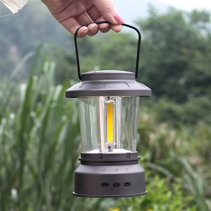 Bluetooth Lautsprecher Lampe Dimmbar Wasserfest Outdoor