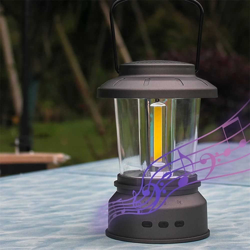 Bluetooth Lautsprecher Lampe Dimmbar Wasserfest Outdoor - BerlinGlamour