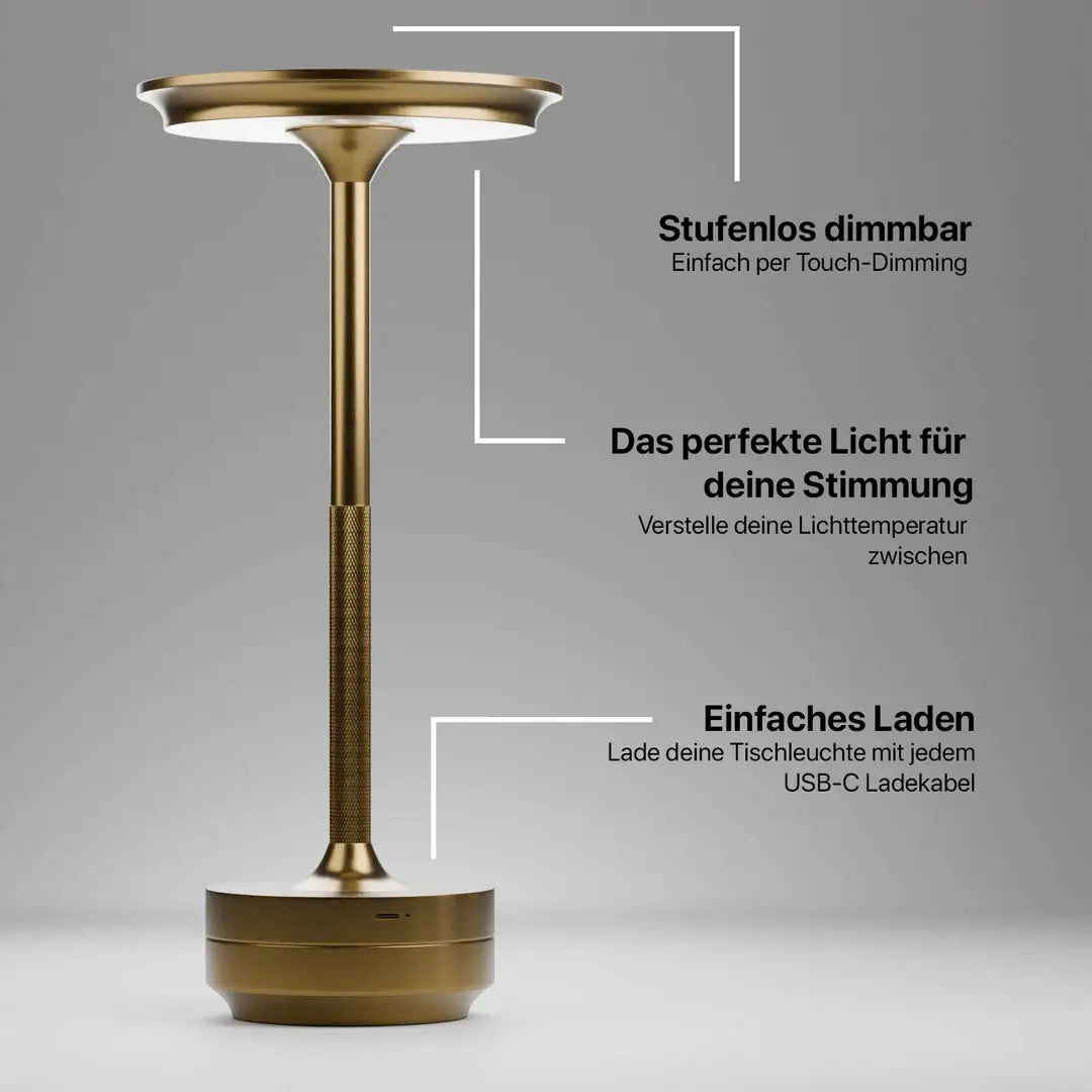 Retro Tischlampe Vintage Stil Licht Modern