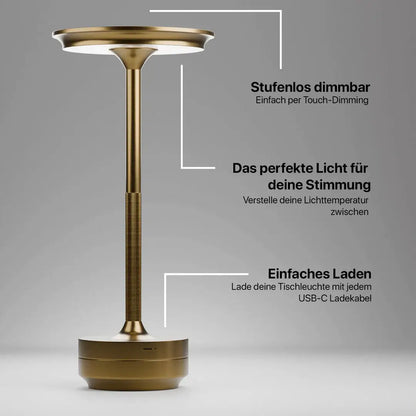 Retro Tischlampe Vintage Stil Licht Modern