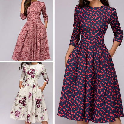 Retrozo – Ein edles, mittellanges Kleid - FashionWOLF