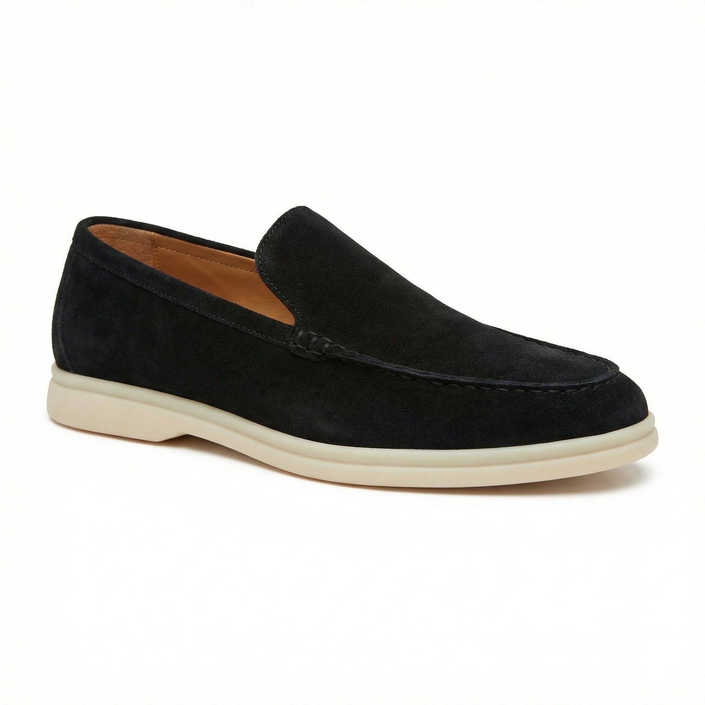 Herren Halbschuhe Stylisch Braun Lederschuhe