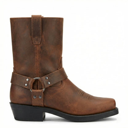 Herren Westernstiefel Heidi Mode Stiefel Leder