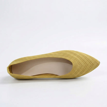 Flache Schuhe Damen Mode Bequem