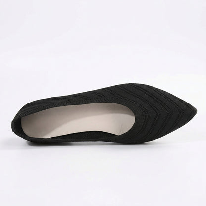 Flache Schuhe Damen Mode Bequem