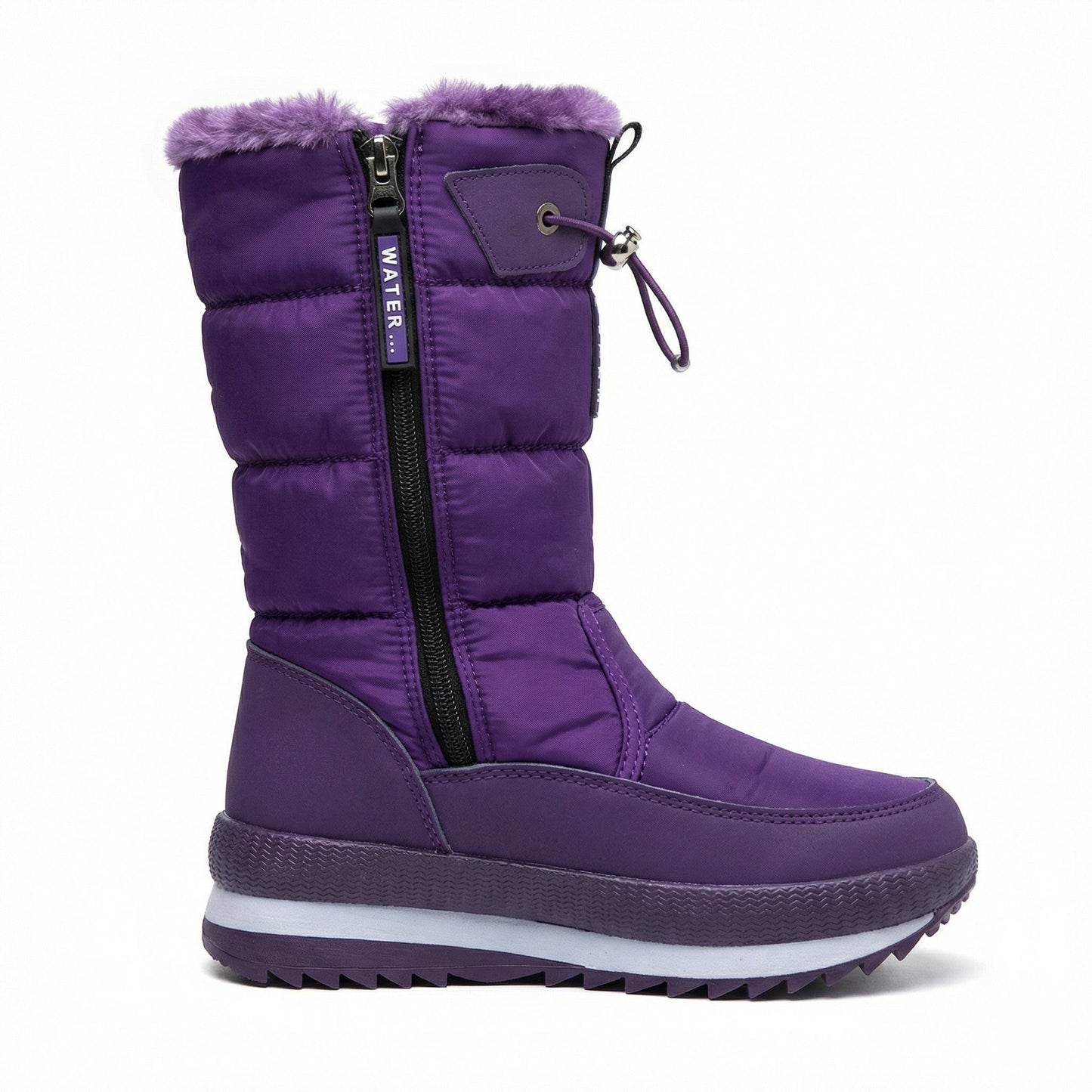 Wasserdichte Stiefel Damen mit Reißverschluss Winter