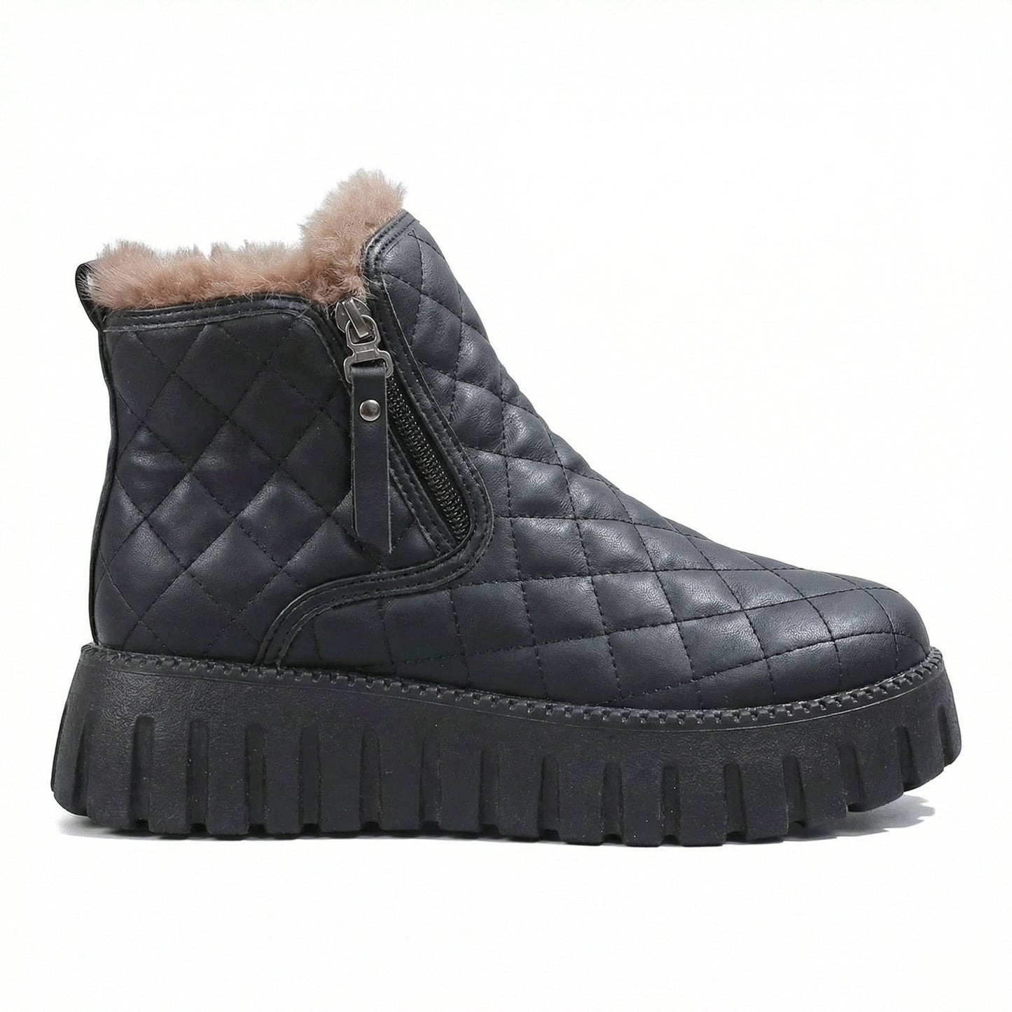 Damen Schneestiefel Orthopädisch Warm Winterstiefel