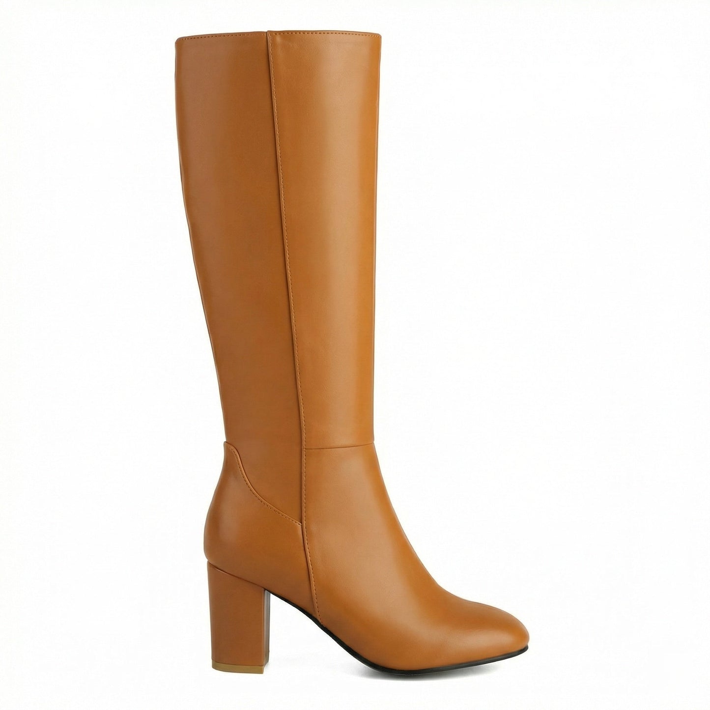 Damen Stiefel Warm Bequem Lang Schick