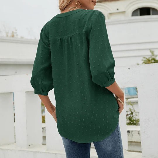 Farbenfrohe Damenbluse Patchwork Bluse Sommer