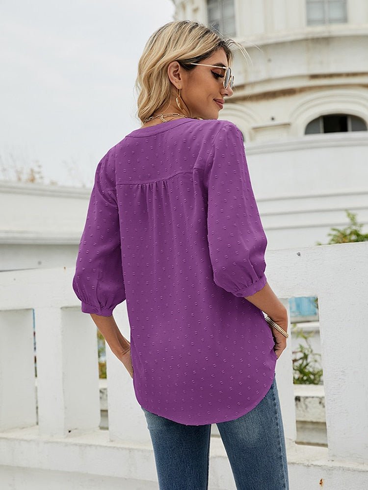 Farbenfrohe Damenbluse Patchwork Bluse Sommer