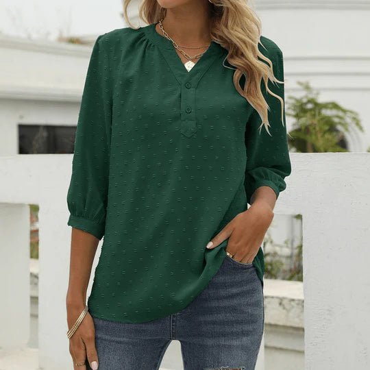 Farbenfrohe Damenbluse Patchwork Bluse Sommer - BerlinGlamour
