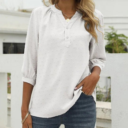 Farbenfrohe Damenbluse Patchwork Bluse Sommer