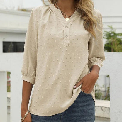 Farbenfrohe Damenbluse Patchwork Bluse Sommer