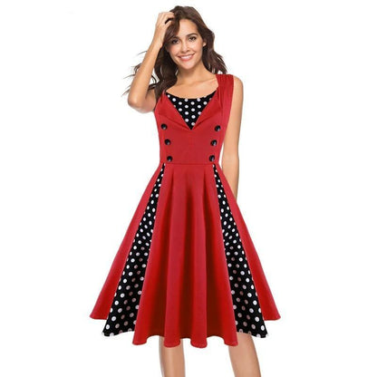 Rockabilly Kleid Retro Damenkleid Glamour Style - BerlinGlamour