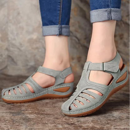 Damen Sandalen Frühling Cutout Bequem Walking