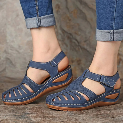 Damen Sandalen Frühling Cutout Bequem Walking