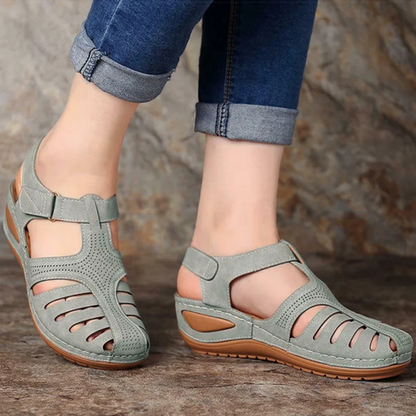 Damen Sandalen Frühling Cutout Bequem Walking