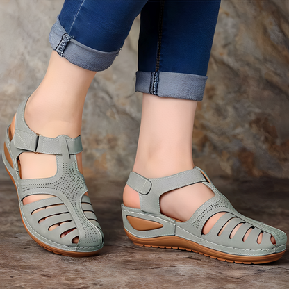 Damen Sandalen Römisch Komfortabel Sommer