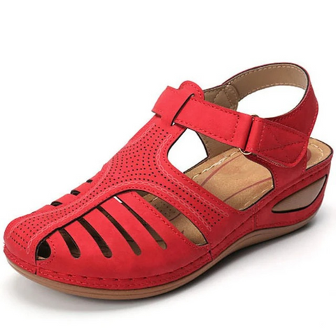 Damen Sandalen Frühling Cutout Bequem Walking