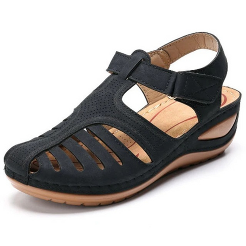 Damen Sandalen Frühling Cutout Bequem Walking