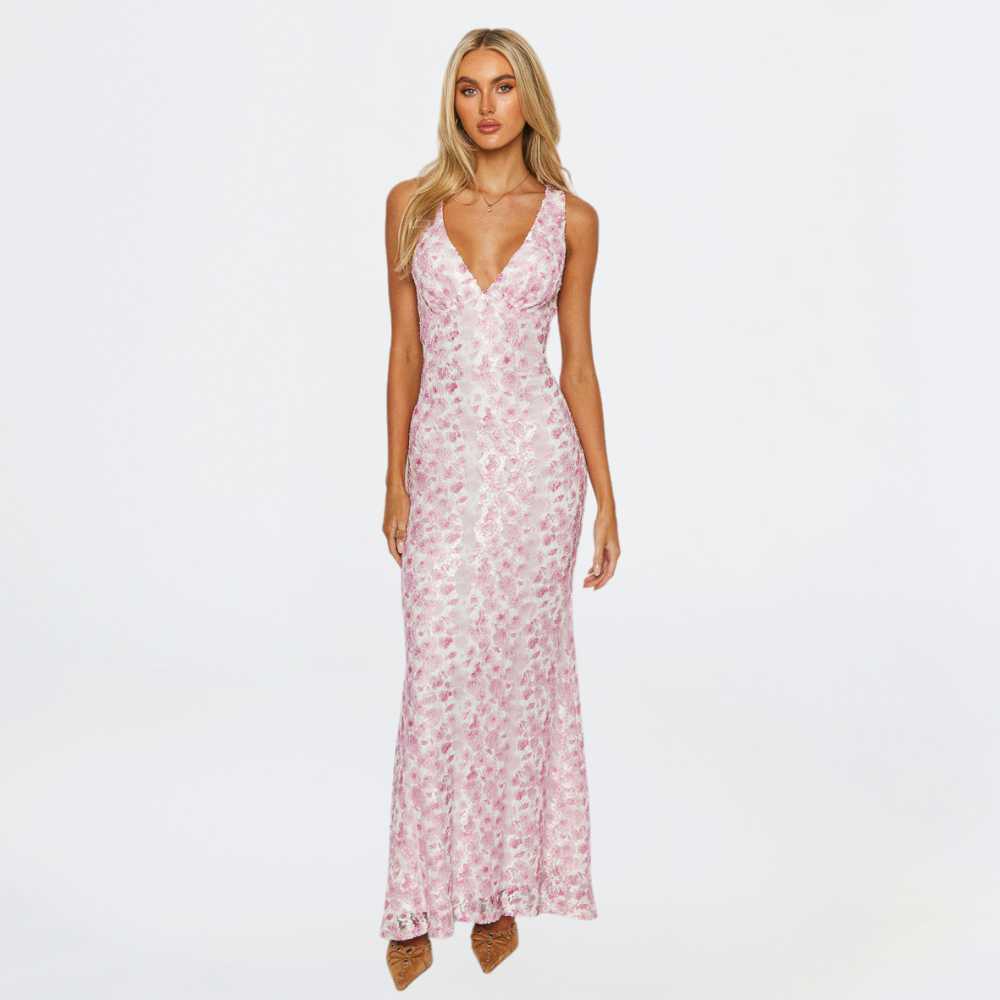 Hochzeitskleid Maxi Damenkleid Elegant Lang - BerlinGlamour