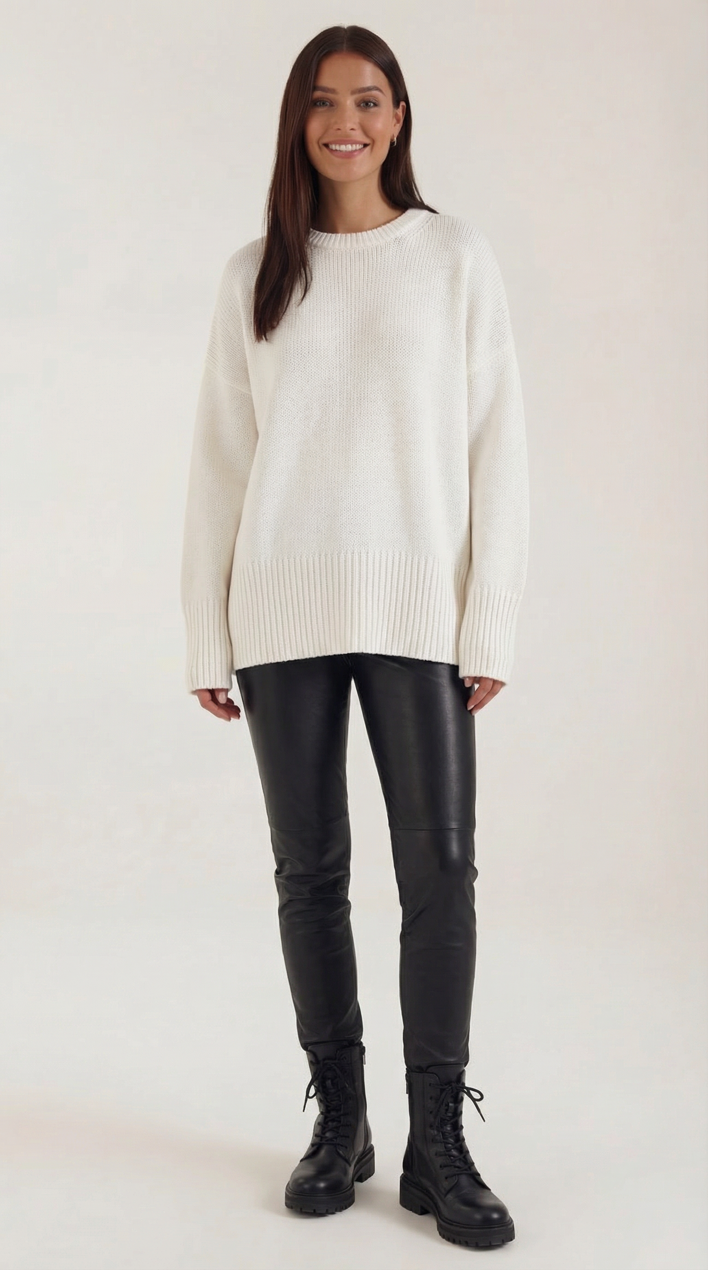 Großer Oversize Strickpullover Damengröße - BerlinGlamour