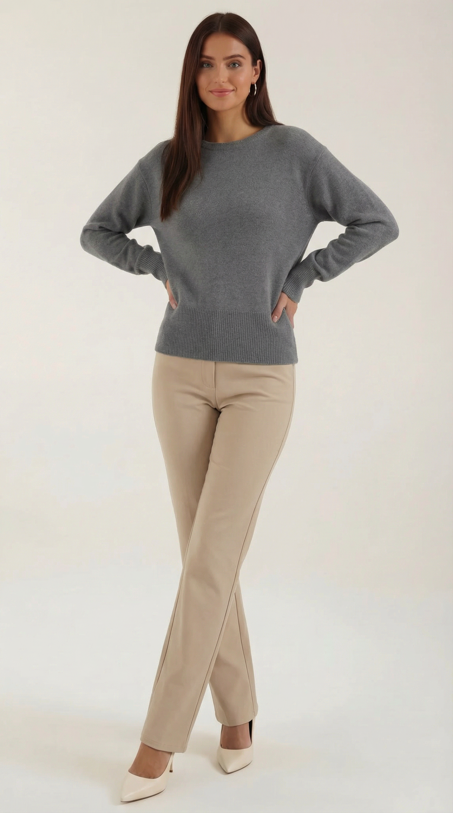 Strickpullover Frauen Glitzer Crystal Bauchfrei - BerlinGlamour