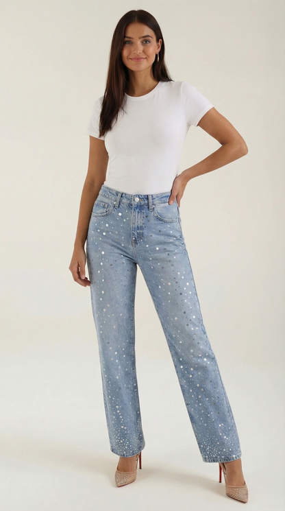 Bequeme Baggy Jeans Damen Relaxed Fit - BerlinGlamour