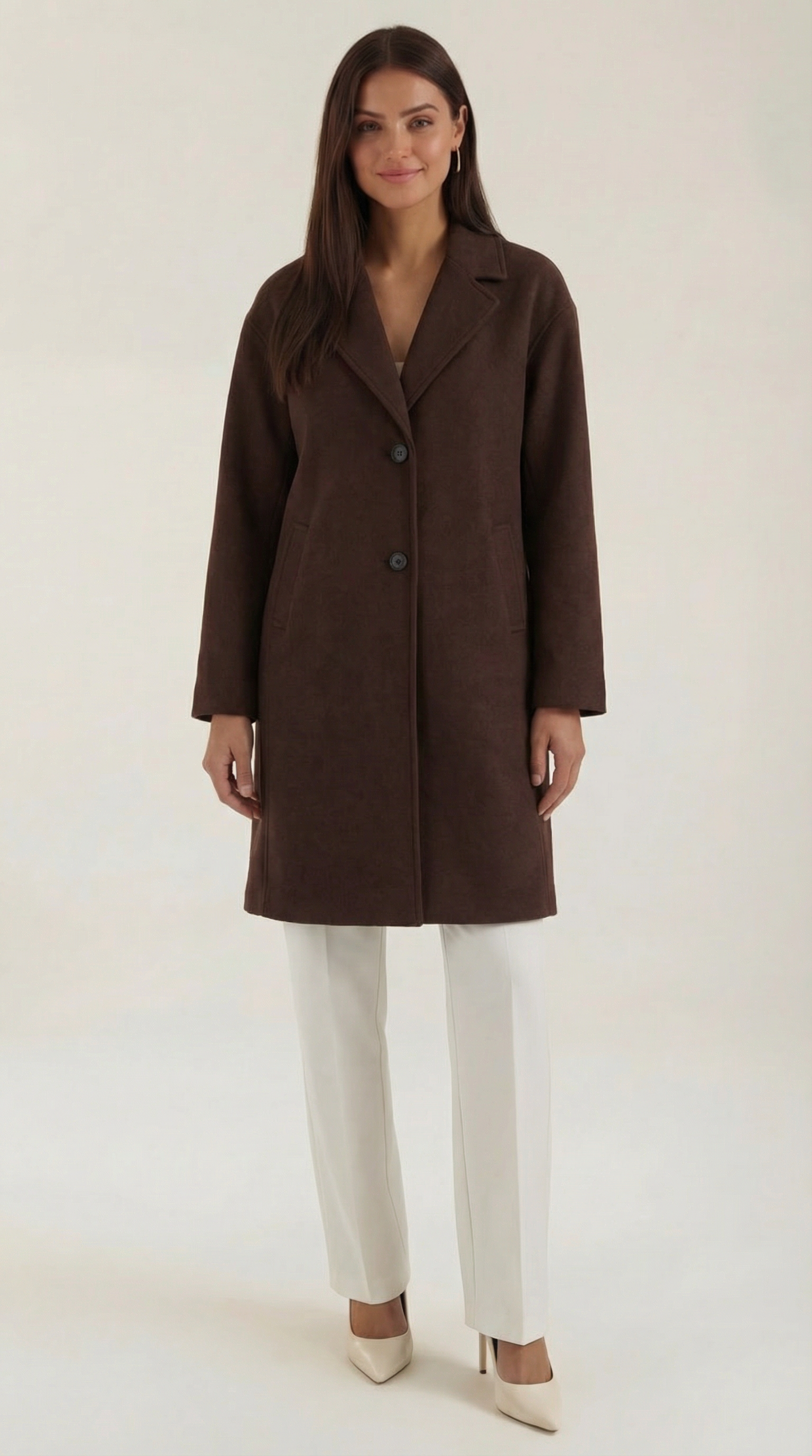 Großer Oversized Damen Mantel Lang - BerlinGlamour