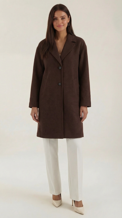 Großer Oversized Damen Mantel Lang - BerlinGlamour