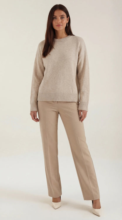 Großer Oversize Strickpullover Rot - BerlinGlamour