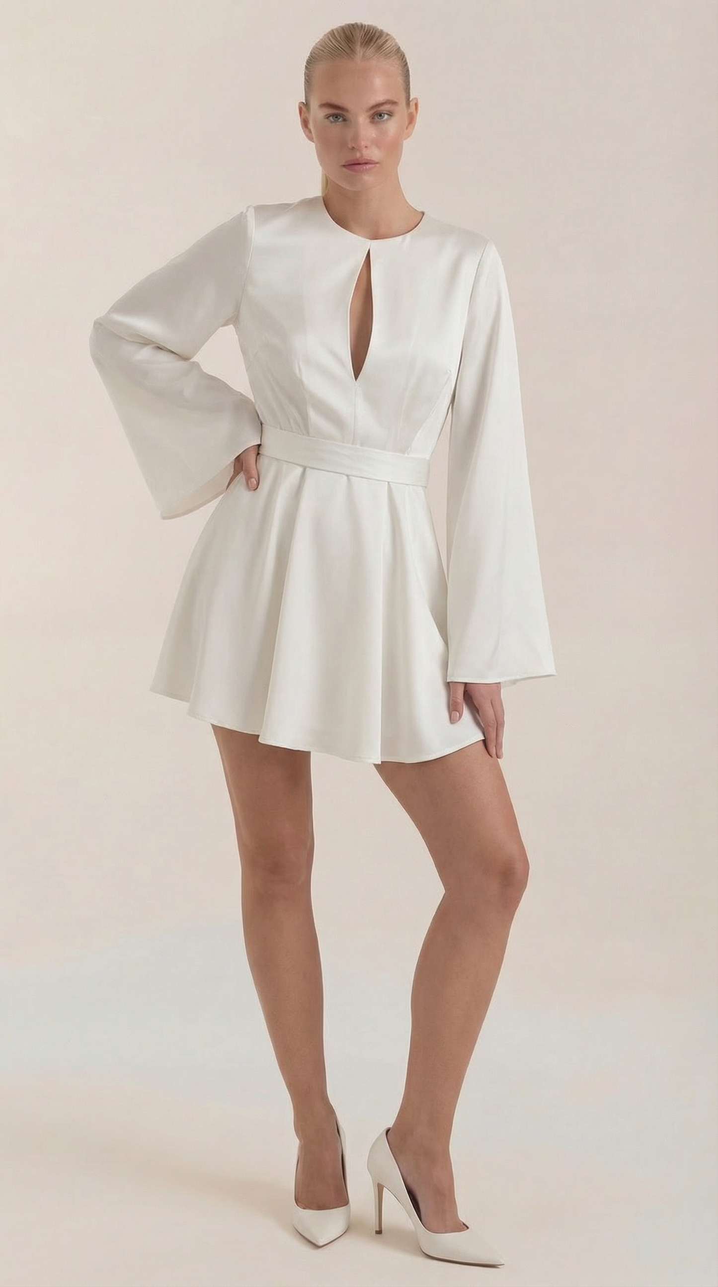 Kleines Sommerkleid Fließend Kurz - BerlinGlamour