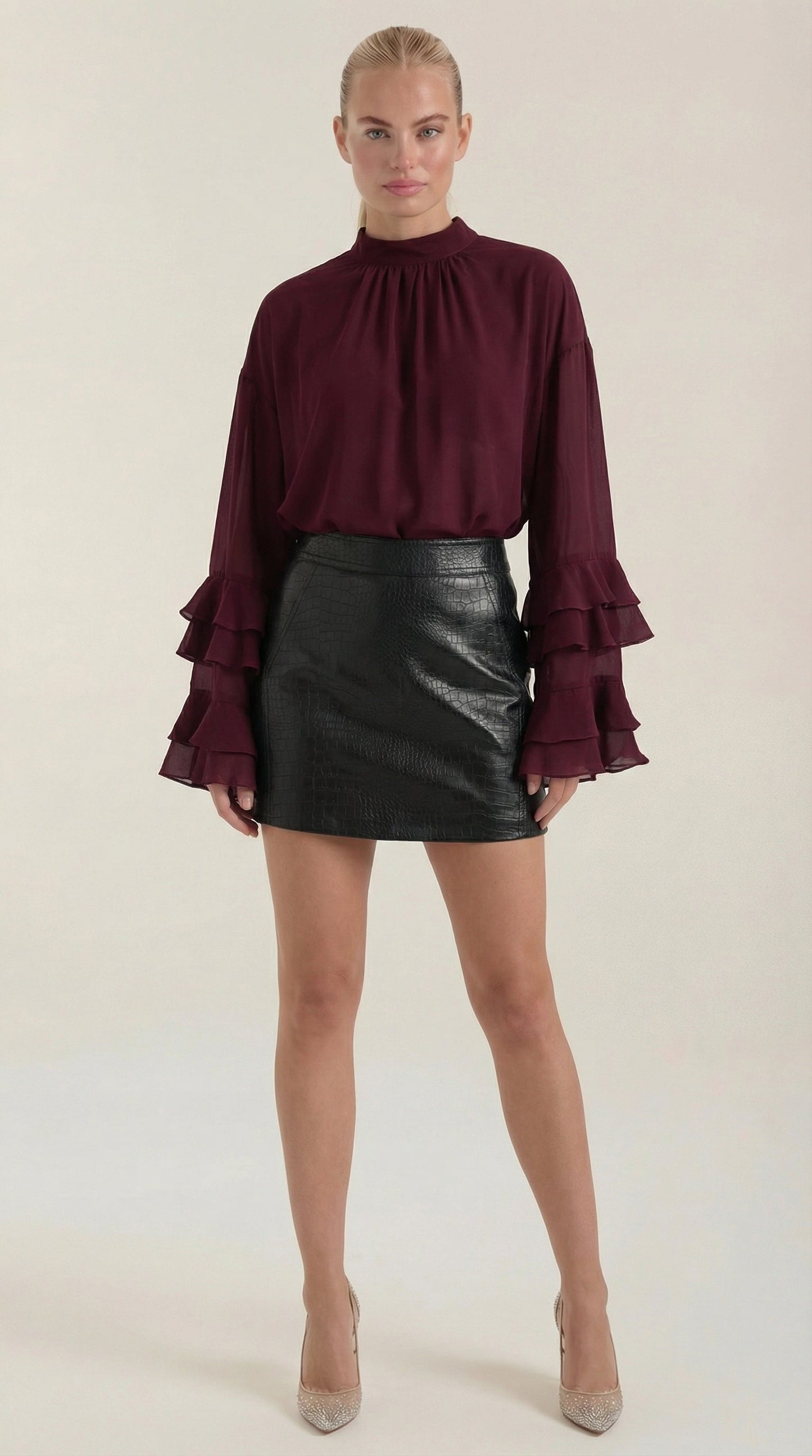 A-Linie Rock Damen Modern Elegant - BerlinGlamour