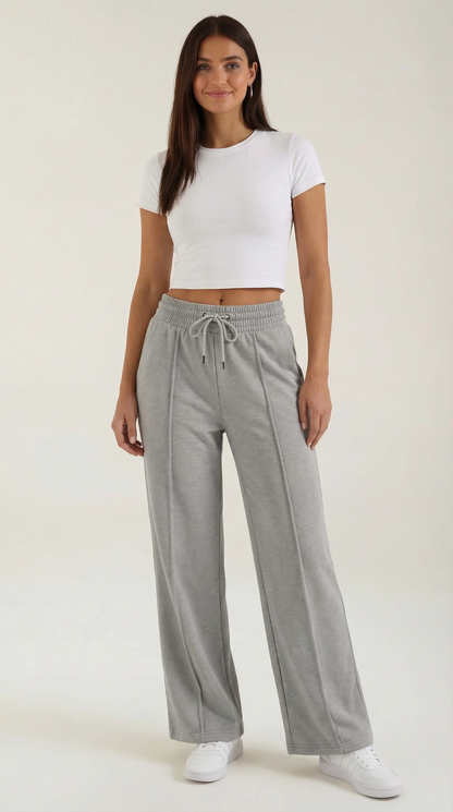 Weite Sweatpants Virginia Bequem Damenschuhe - BerlinGlamour