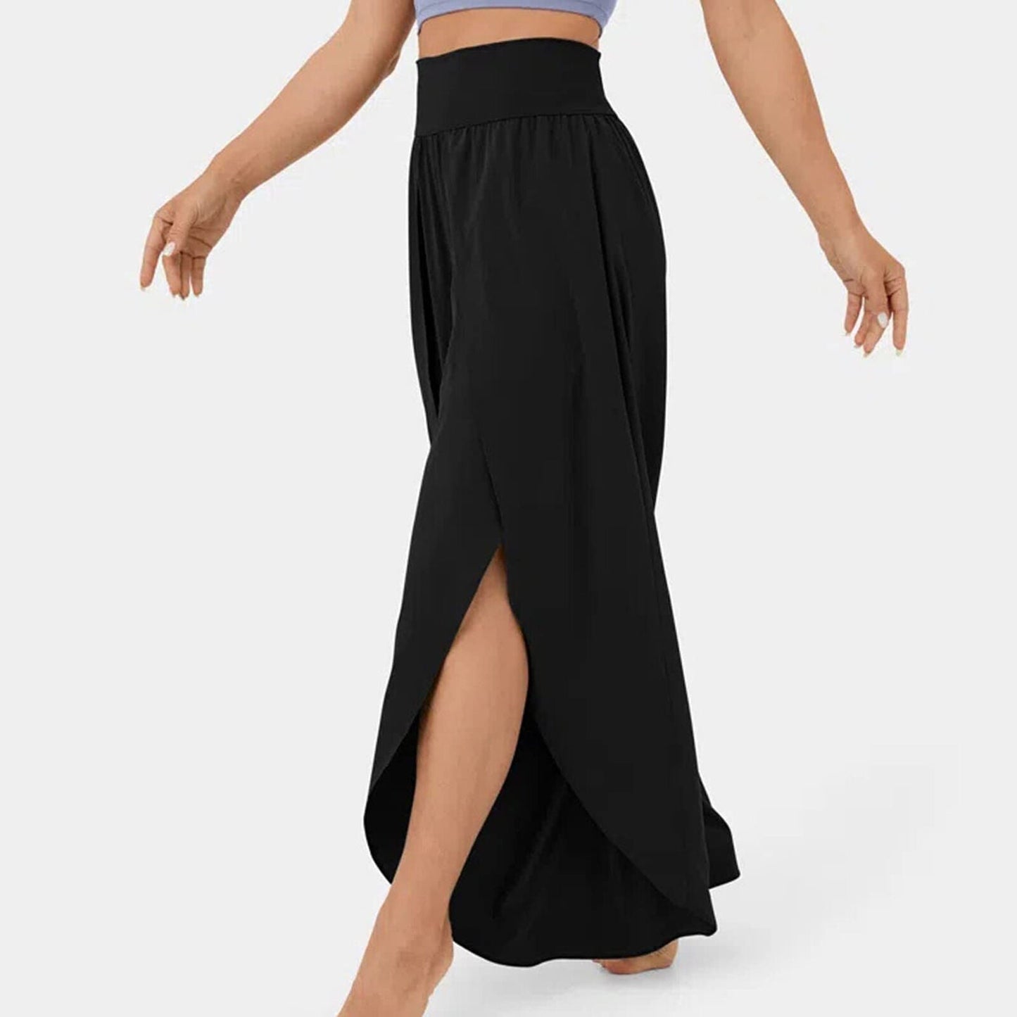 Weite Hosenbeine Stilhose Damen