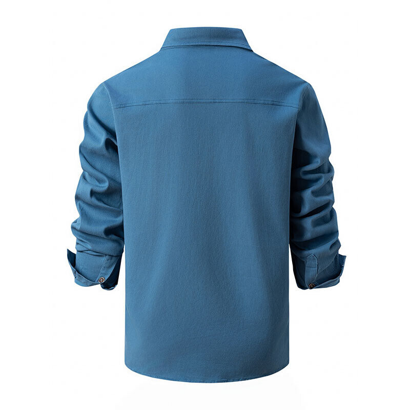 Herren Hemd Robust Alltags Hemd Baumwolle