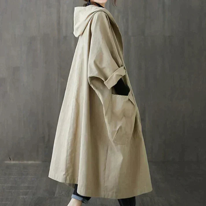 Damen Trenchcoat Klassisch mit Gürtel Elegante - BerlinGlamour
