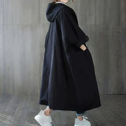 Damen Trenchcoat Klassisch mit Gürtel Elegante