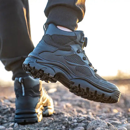Taktische Stiefel Militärstil Schwarz - BerlinGlamour