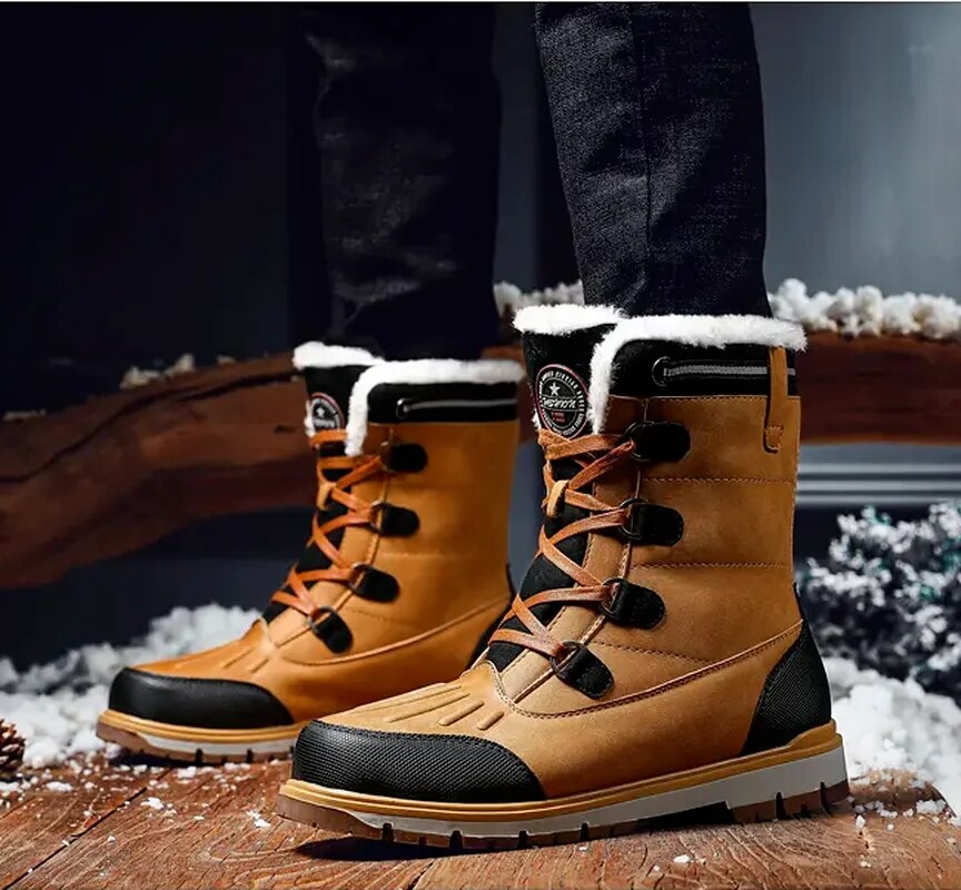 Wasserdichte Herren Stiefel Isoliert Warm